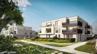 <p><strong><em>Residentie VEERTIEN, stijlvol & energiezuinig wonen in Zandhoven! </em></strong></p>
<p><em><br /></em>Op dezelfde plek waar vroeger <em>14 billekens</em> de toog versierden, bouwen we vandaag aan een nieuw verhaal. Nieuwbouwproject “Residentie VEERTIEN”, van de hand van <strong>Mertens architecten</strong>, zorgt met een combinatie van strakke lijnen en grote raampartijen, inpandige en uitkragende terrassen, lichte en donkere tinten voor een verrijking van de omgeving.</p>
<p><strong>Appartement A_03: gelijkvloers hoekappartement (89m²) met 2 slaapkamers.</strong></p>
<ul>
<li>Indeling: inkomhal met vestiaireruimte en apart toilet, leefruimte (32,60m²) met open ingerichte keuken (5,50m²) uitgevende op het <strong>zuidoost gerichte terras (15m²)</strong>; wasplaats/berging (4,30m²), twee slaapkamers (11,60m² / 9,30m²) en badkamer (4,20m²).</li>
<li>Verplichte aankoop van ondergrondse autostaanplaats (€ 25.500,00) en kelderberging (€ 7.000,00).</li>
<li>Wij voorzien een hoge afwerkingsgraad met aandacht voor thermische en akoestische isolatie: ruime keuzebudgetten, <strong>vloerverwarming- en koeling</strong> op basis van <span>geothermische warmtepompen, ventilatie C+, zonnepanelen,</span> …</li>
<li>Het energiezuinige appartement heeft een <strong>super gunstig E-peil van maximaal E20</strong>. Hierdoor kan u jaar na jaar genieten van <strong>lage energiekosten</strong> en krijgt u gedurende 5 jaar <strong>50% korting op de onroerende voorheffing</strong>!</li>
<li><strong>Vaste prijs</strong> - ruime inspraak is mogelijk naargelang de fase van afwerking.</li>
</ul>
<p>Residentie VEERTIEN, luxueus en energiezuinig wonen aan de flank van de Langestraat!<br /><br />Interesse? Wij maken graag tijd voor u! <br />T. 03/636.47.47 – M. info@coga.be<span> - </span>Meer info op www.coga.be.</p>