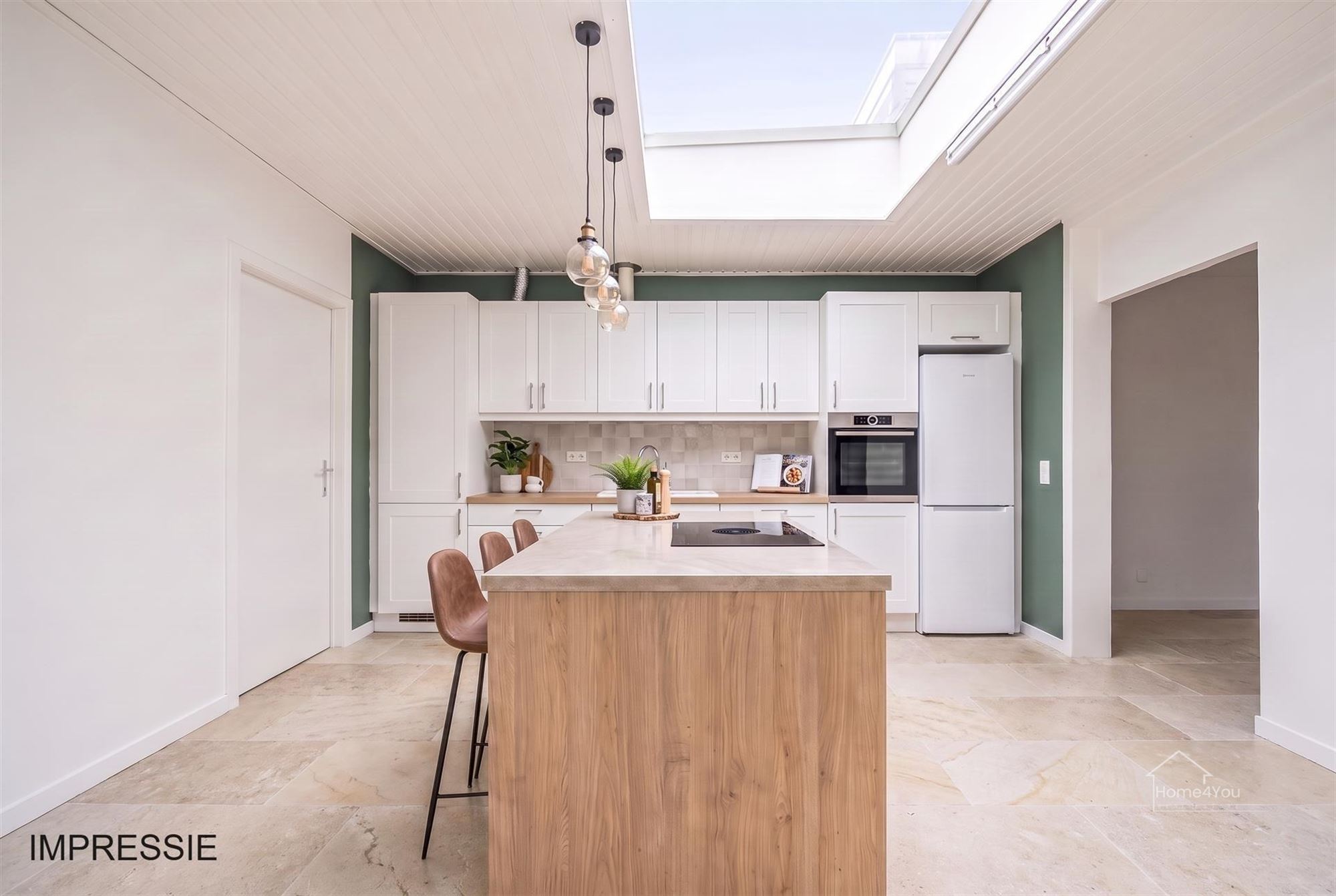 Te renoveren woning met 2 woonentiteiten + tuin - foto 5