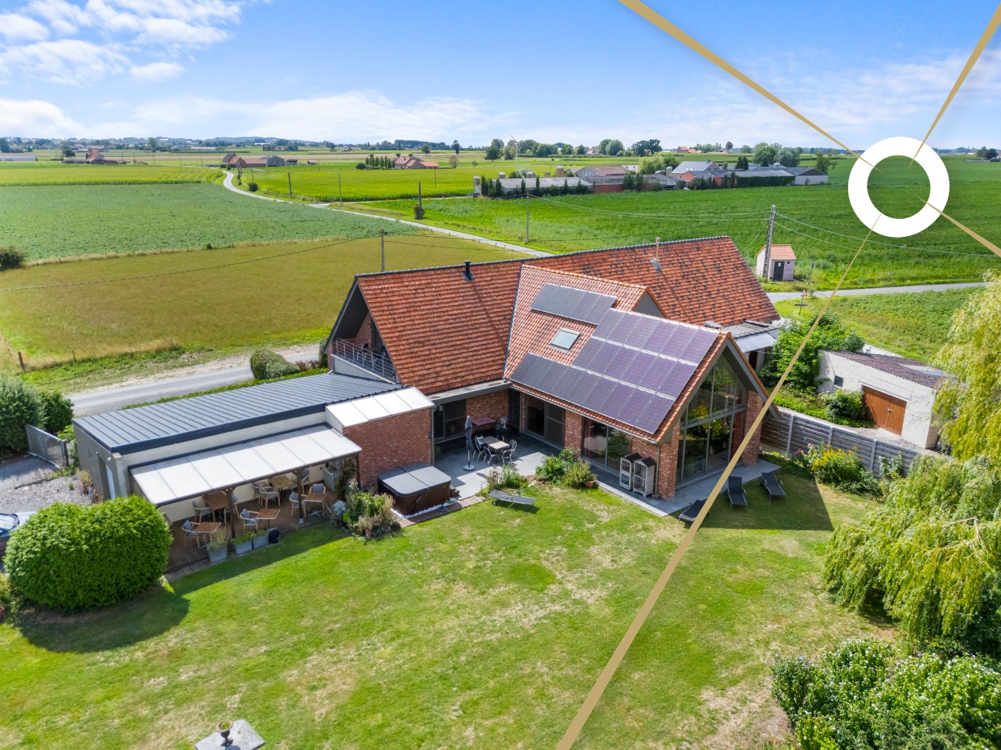 Instapklare exclusieve eigendom met historisch bijgebouw en hoogwaardige afwerking in een oase van rust en ruimte - foto 1