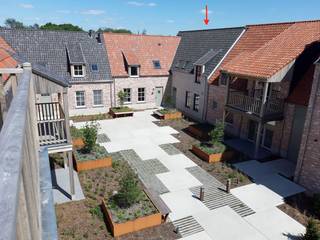 WONINGGelsoten bebouwing in stijlvol en landelijk project 'de Meirhoeve'. Beschr: Gelijkvloers: inkom, apart toilet, woonkamer, keuken,...