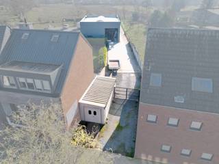 Bouwgrond voor GB + Magazijn (144 m²), Centraal gelegen!Op een uitstekende locatie langs de Grote Baan te Herdersem, de verbindingsweg tussen...