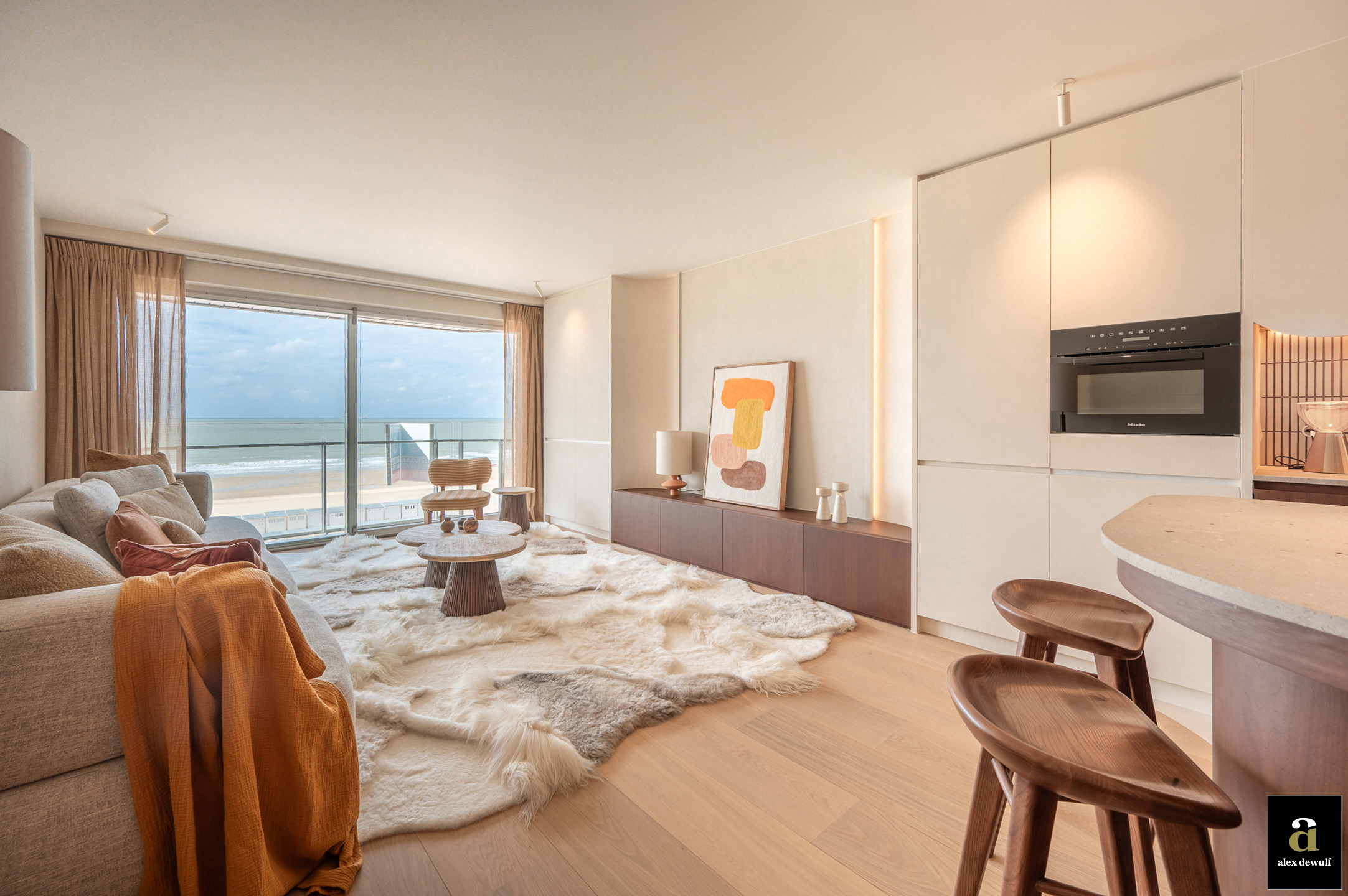 Luxueus instapklaar 3 slpk appartement [Zeedijk, Zoute]. - foto 3