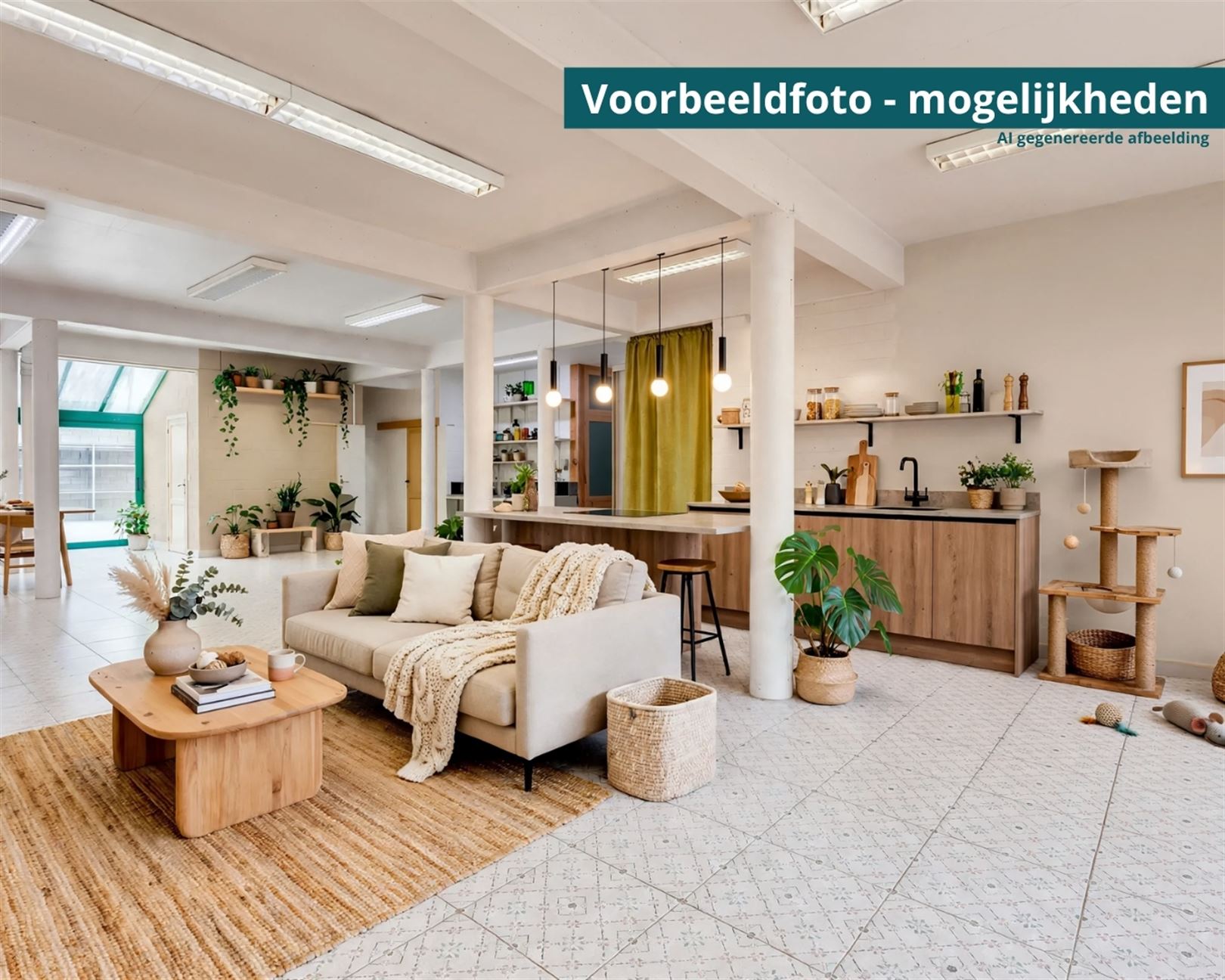 Lichtrijke polyvalente handelsruimte met tuin en terras - foto 5