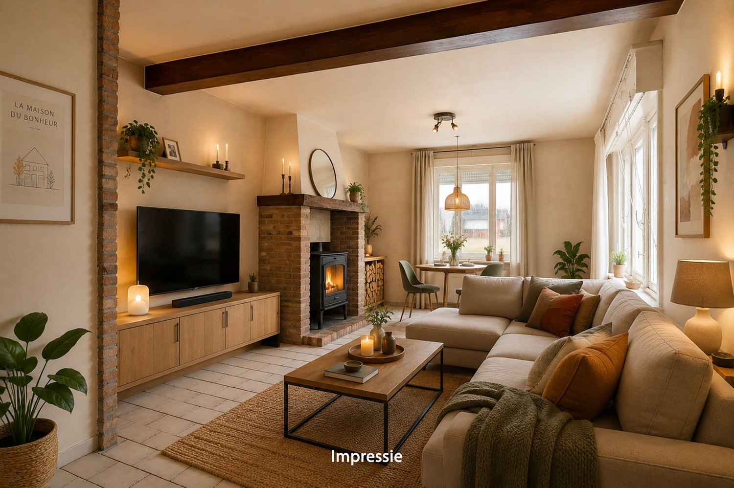Te renoveren woning met 2 slpkrs te Beerzel - foto 4