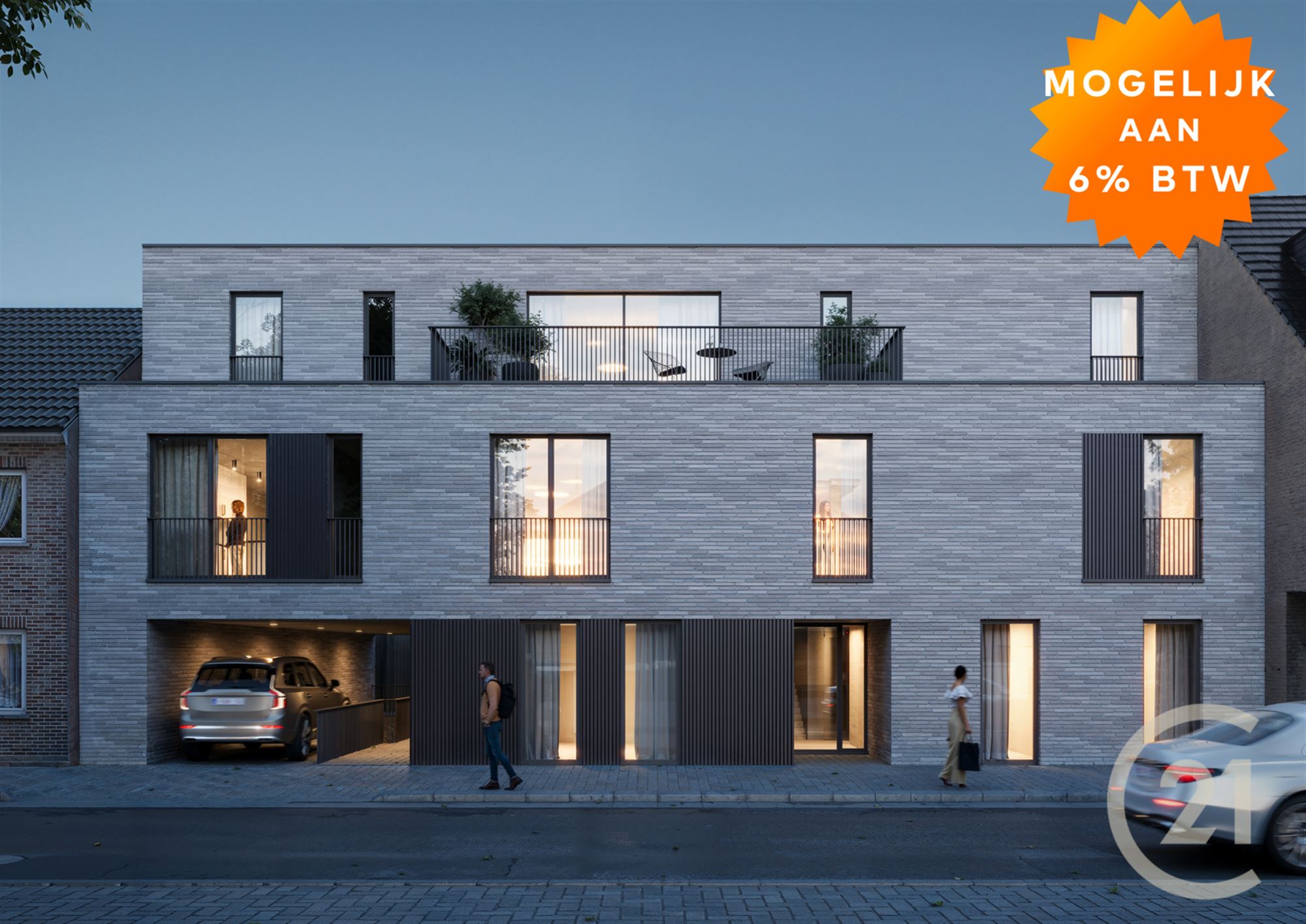 Nieuwbouw appartement in het centrum van Keerbergen! Mogelijk aan 6% BTW! - foto 3