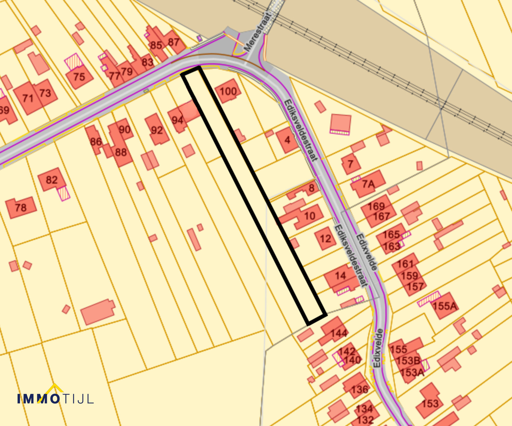 Prachtig, ruim perceel bouwgrond voor halfopen bebouwing! - foto 5