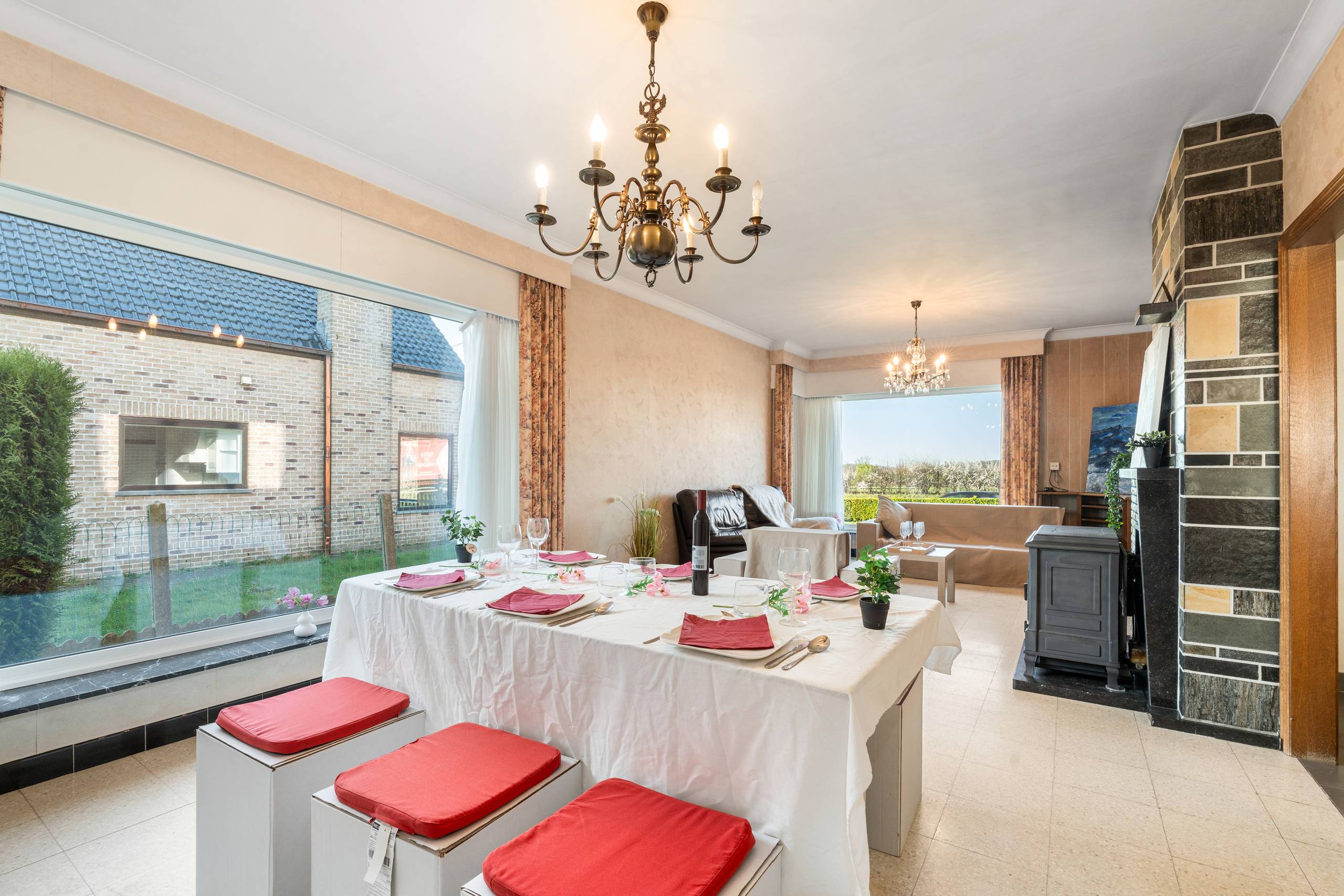 Te renoveren woning met prachtig zicht in centrum Anzegem - foto 5