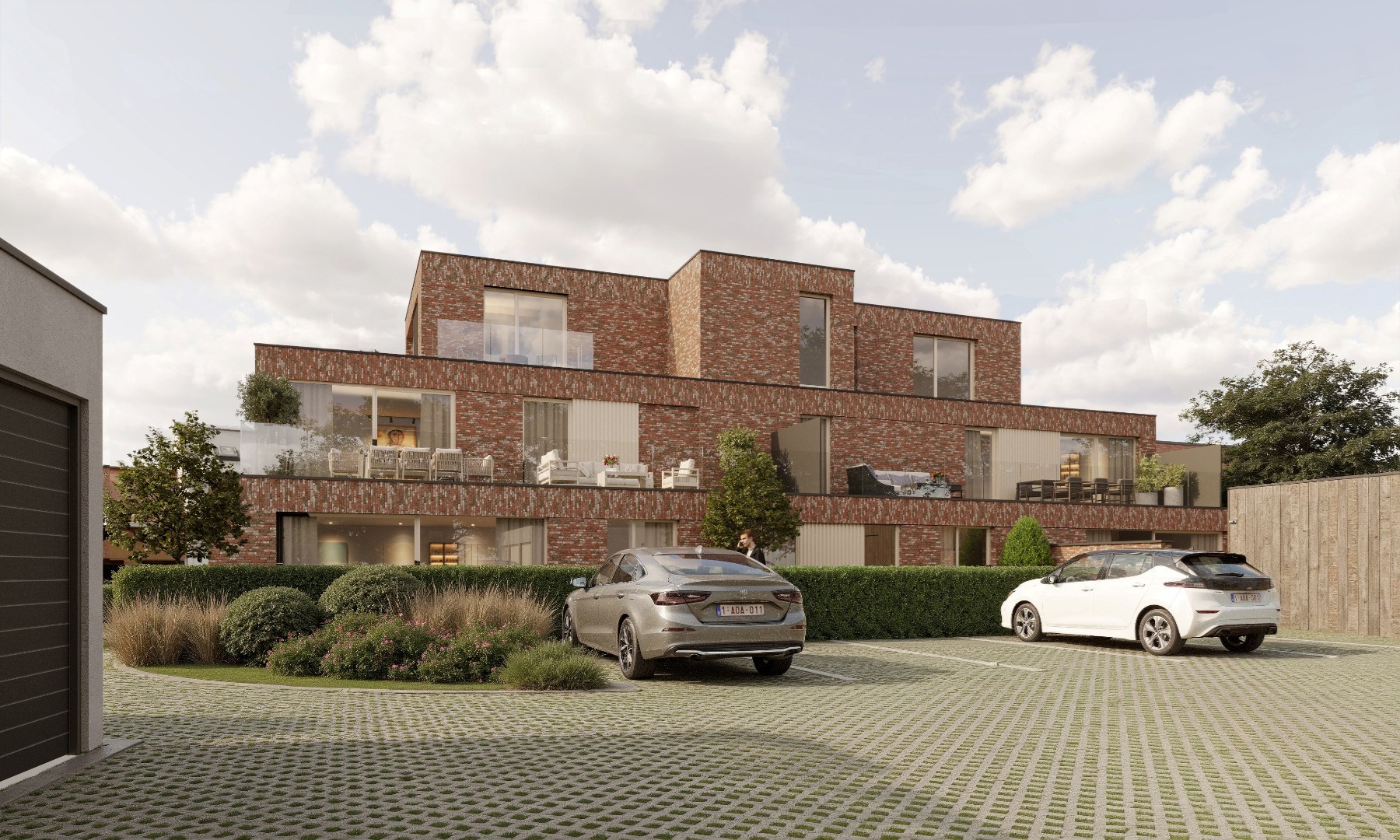 Uniek nieuwbouwappartement (100,54 m²) in kleinschalige residentie te Westkerke - foto 3