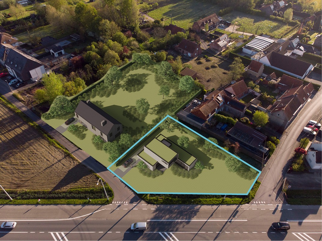 Bouwgrond op zichtlocatie voor vrijstaande woning met extra beroepsmogelijkheid te Izegem - foto 2