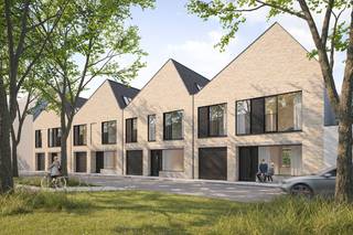Op een toplocatie in Brugge (Kristus-Koning) op wandelafstand van het centrum en nabij het Baron Ruzettepark, worden er binnenkort 4 ruime nieuwbouwwoningen met een tijdloze architectuur gerealiseerd.<br /><br />De woonoppervlaktes variëren vanaf 212m2 tot 230m2 en zijn voorzien van een lichtrijke eet- en leefruimte met breedtes tot 8,75 meter die uitgeven op de tuin, een ruime inpandige garage en 3 ruime slaapkamers met mogelijkheid tot het inrichten van de zolderruimte naar een 4de slaapkamer, bureau of hobby ruimte.<br />De woningen zullen voldoen aan de laatste nieuw bouwnormen en kunnen uiteraard afgewerkt en ingericht worden naar eigen smaak en wens.<br /><br />Aarzel niet om meer informatie aan te vragen!<br /> 