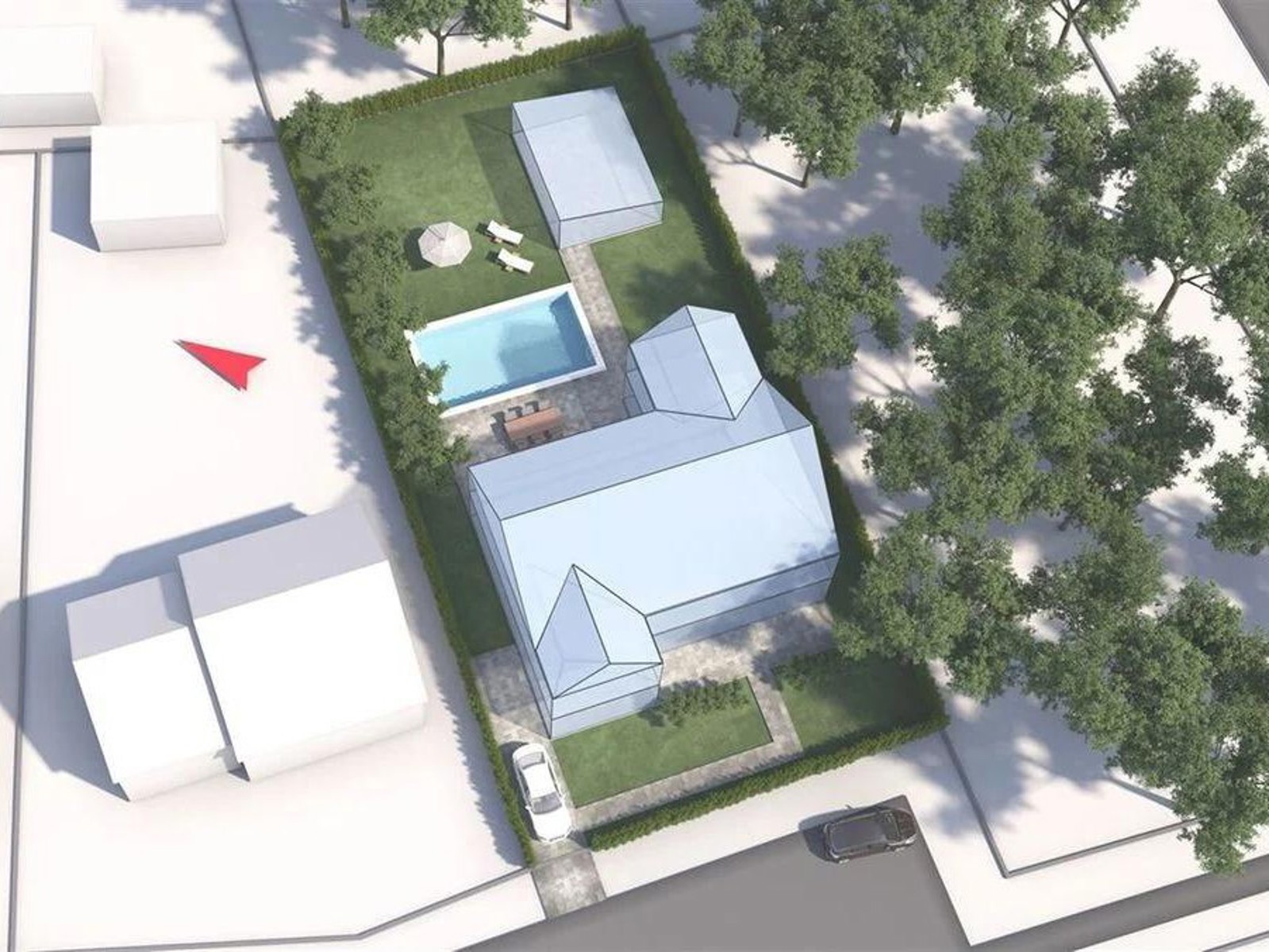 Bouwgrond van 992m² in doodlopende straat! - foto 4