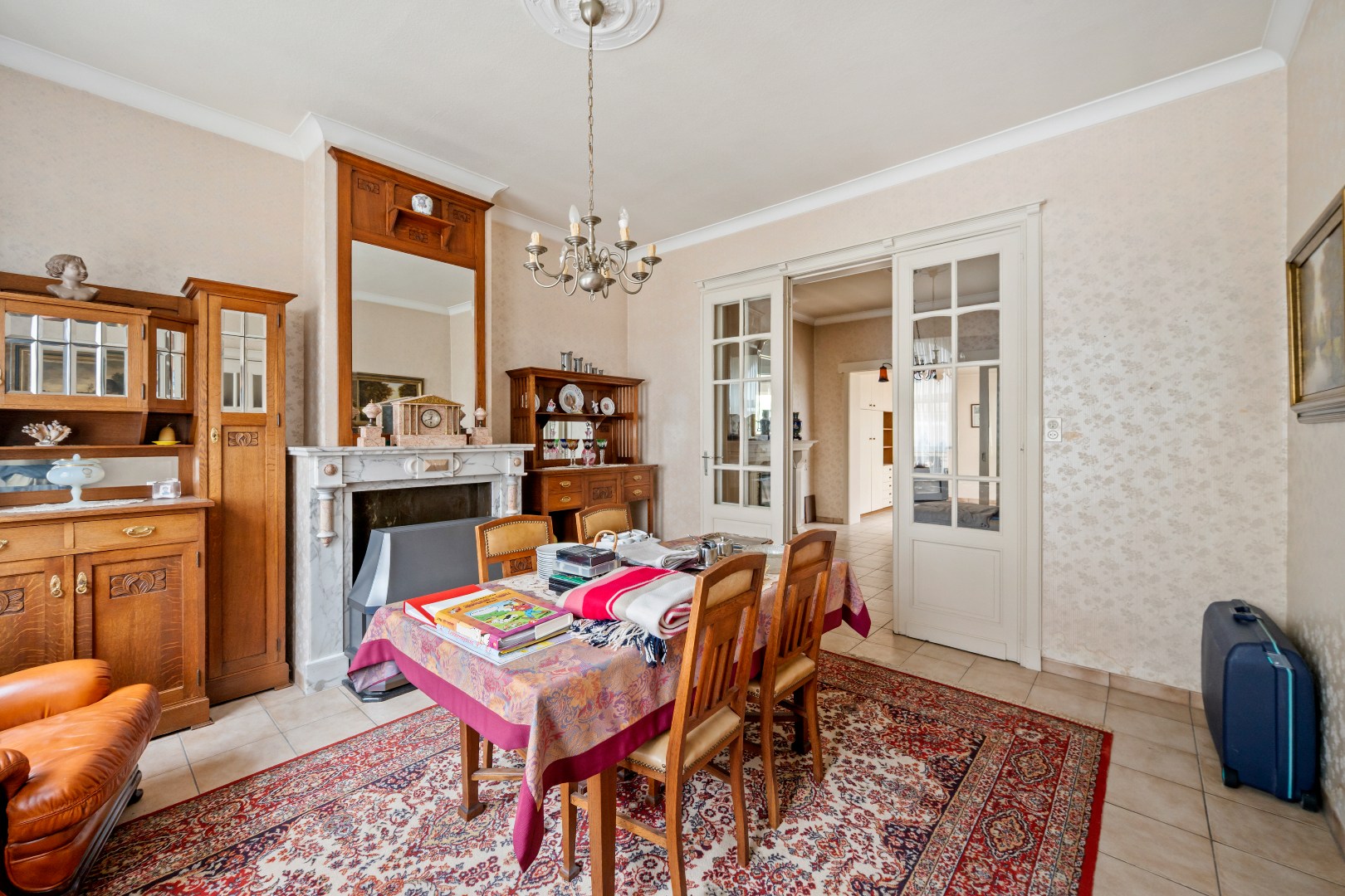Authentieke woning met potentiële bouwgrond in centrum Opwijk - foto 3