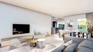 HALFOPEN EIGENTIJDSE BEBOUWING IN EEN RUSTIGE VERKAVELING<br /><br />Maak kennis met "Kraaiennest" in het charmante Millen, waar binnenkort een uitzonderlijk woonproject wordt gelanceerd. Dit project bestaat uit slechts 3 woningen, elk gebouwd met de hoogste aandacht voor energiezuinigheid en comfort. Residentie Kraaiennest vormt de perfecte balans tussen betaalbaarheid en luxe.<br /><br />Elke woning is ontworpen volgens de nieuwste BEN-normen, waardoor je geniet van een voortreffelijk wooncomfort. De woningen zijn uitgerust met vloerverwarming, een hoogwaardig ventilatiesysteem, zonnepanelen en uitstekende isolatie wat zorgt voor een optimale energie-efficiëntie. Verwarmen met een warmtepomp behoort ook tot de mogelijkheden.<br /><br />Deze rustige verkaveling bevindt zich centraal tussen de steden Visé en Maastricht, maar ook Bilzen en Tongeren zijn vlakbij. Er is een zit- en eethoek voorzien met keuken en berging. Boven zijn er momenteel 2 slaapkamers en badkamer met bad/douche voorzien. Naar de zolder is er reeds een vaste trap waardoor de mogelijkheid bestaat om daar ook extra kamers te maken. <br /><br />De woningen zijn gelegen op een perceel met een Z-O oriëntatie. De gesloten bebouwing beschikt ook over een toegang met de auto langs achter.<br /><br />Wens je meer info over deze woning?<br />contacteer bouwadviseur Luc via 011/450 280<br /><br />Sleutel op de deur<br />- Ruwbouw winddicht<br />- Sanitaire leidingen (inclusief hergebruik van regenwater)<br />- Elektriciteit<br />- vloerverwarming (warmtepomp optie)<br />- Pleisterwerken<br />- Isolatiewerken en chape<br />- EPB berekening<br />- Ventilatiesysteem D+<br />- Kostprijs architect en veiligheidscoördinatie inclusief<br />- 8 Zonnepanelen<br />- Voegwerken<br /> - Afgewerkte keuken<br />- Sanitaire toestelen<br />- Tegelvloeren op het gelijkvloers en in de badkamer<br />- Binnendeuren <br />- Trap in beuk<br /><br />PRIJS SLEUTEL OP DE DEUR <br /><br />€ 309 900  excl. alle kosten op grond en constructie<br />€ 389 900 incl. alle kosten op grond en constructie