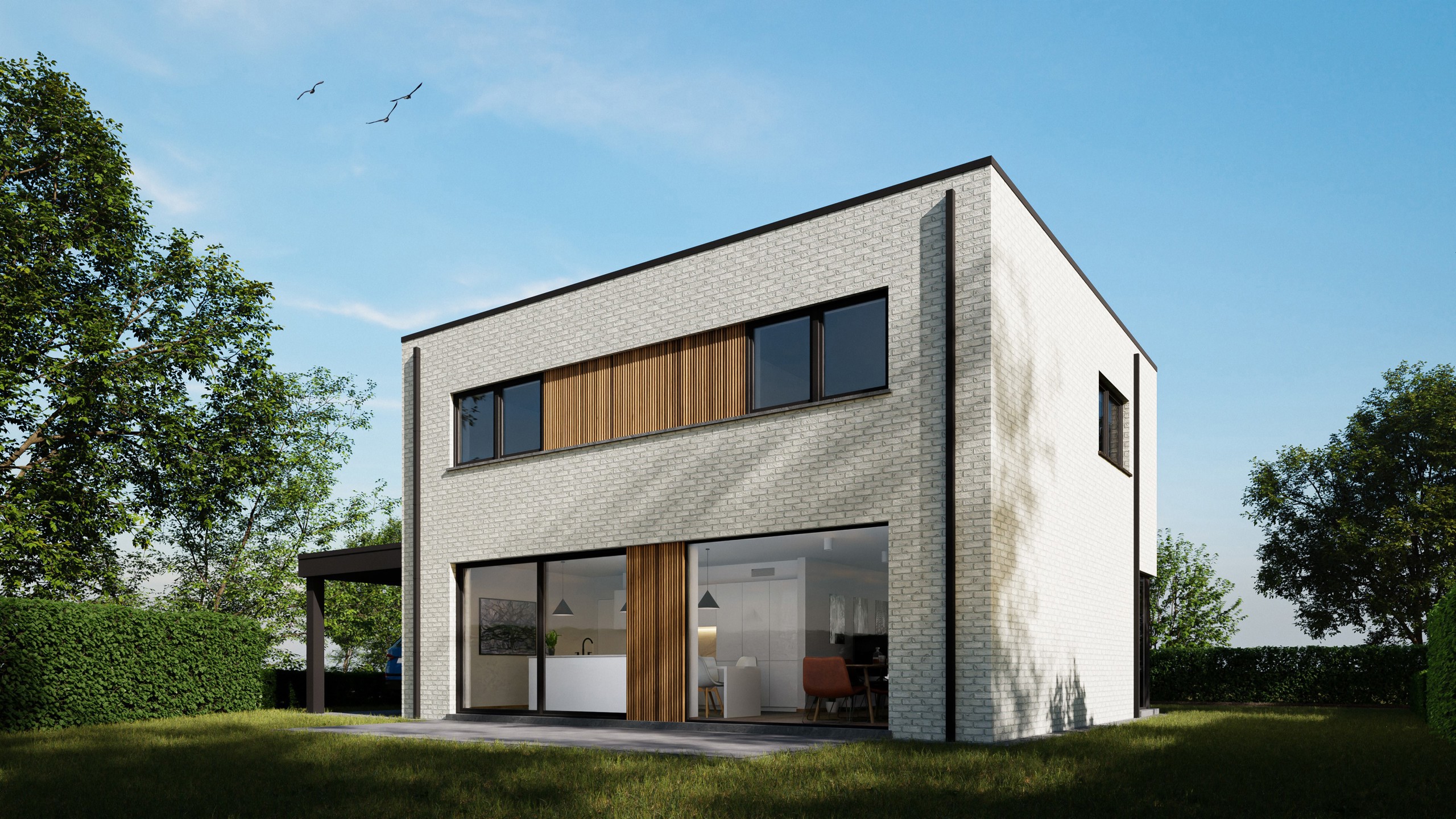 Moderne, energiezuinige nieuwbouwwoning in Olsene - foto 3