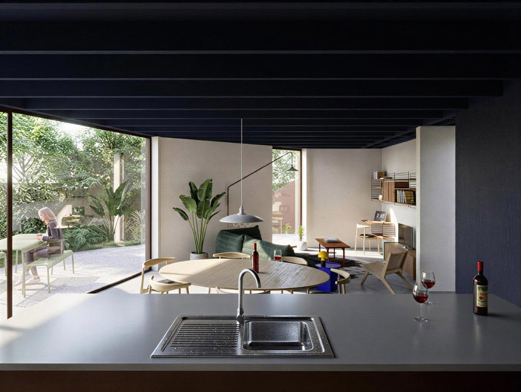 Bachte-Maria-Leerne - Bouwgrond met bouwvergunning op een perceel van 824 m2. - foto 4