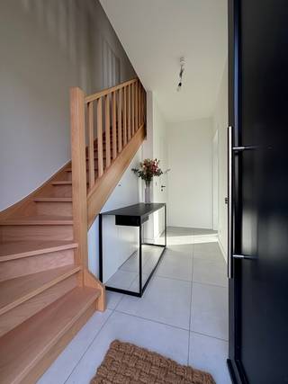 Deze energiezuinige nieuwbouwwoning maakt deel uit van woonproject ’t Park, een groene kindvriendelijke verkaveling vlak bij het station van...