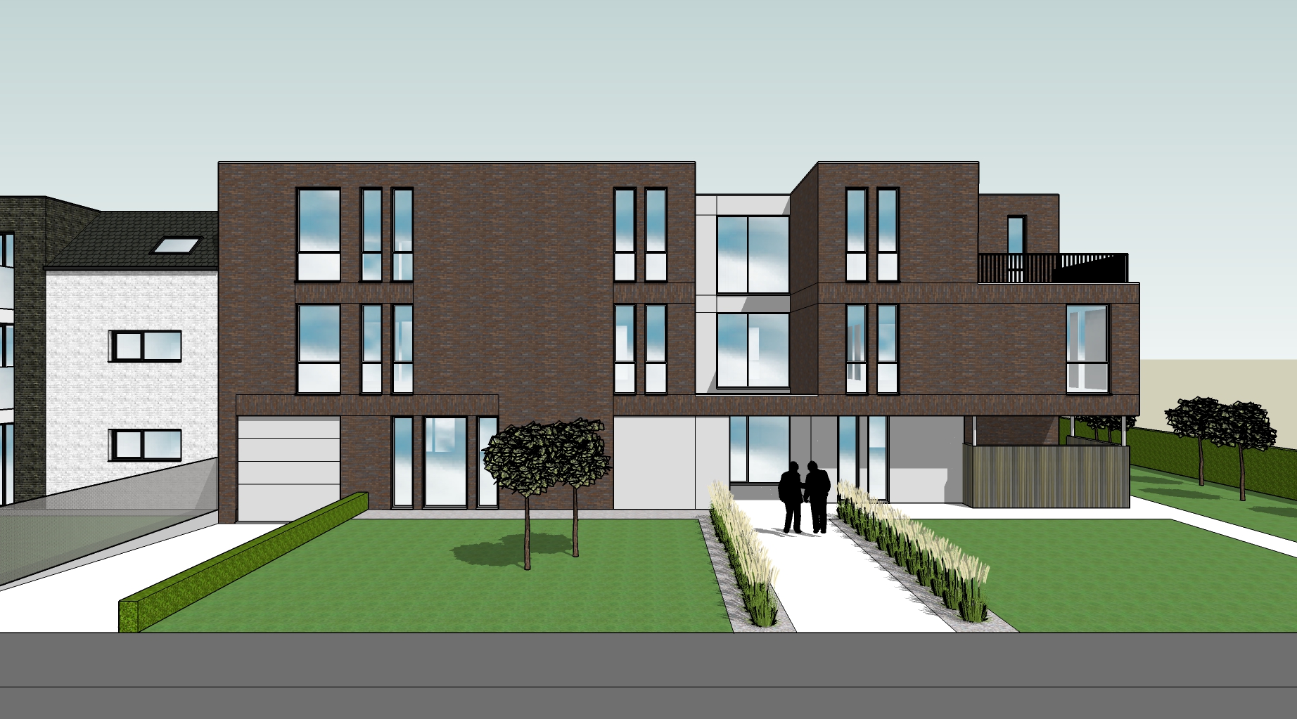 LUXUEUS gelijkvloers BEN-APPARTEMENT (131 m²), met 2 slpks, groot terras en tuin. - foto 1