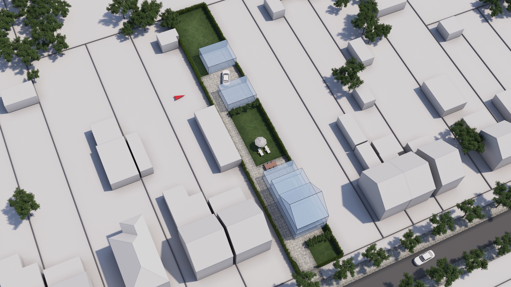 Bouwgrond van 845 m² op goede locatie - foto 1