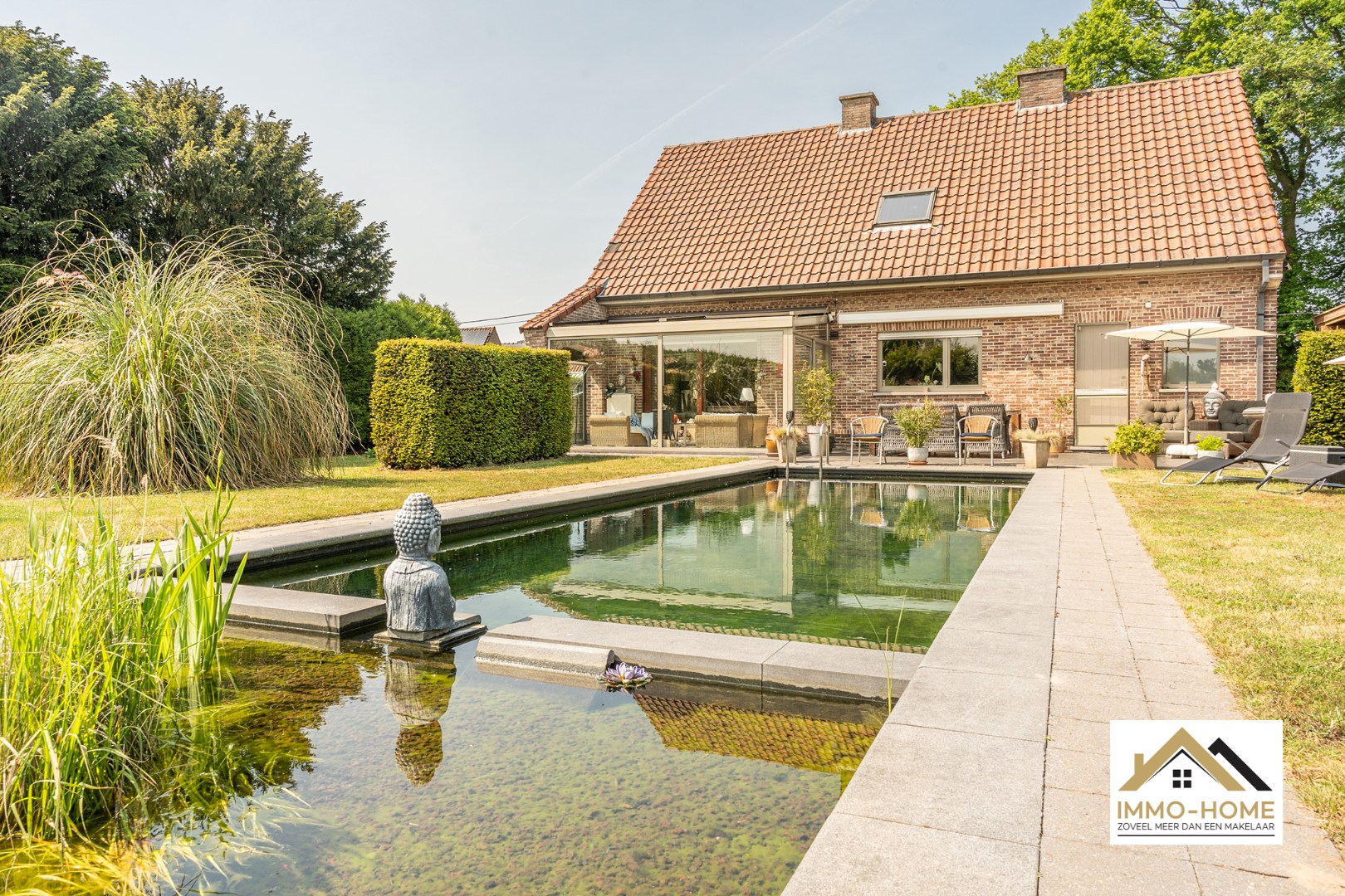 Prachtige open bebouwing met zwemvijver in landelijke omgeving! - foto 3