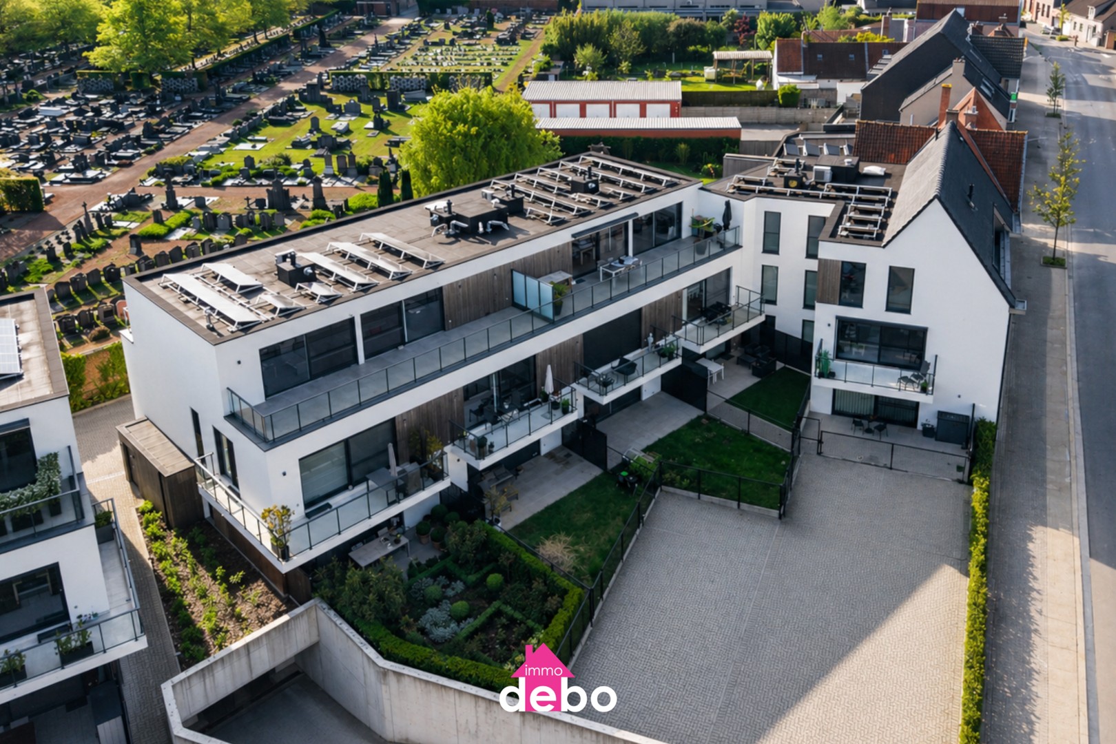 Nieuwbouw appartement (2021) GELIJKVLOERS met tuin en terras op wandelafstand van het centrum - foto 2