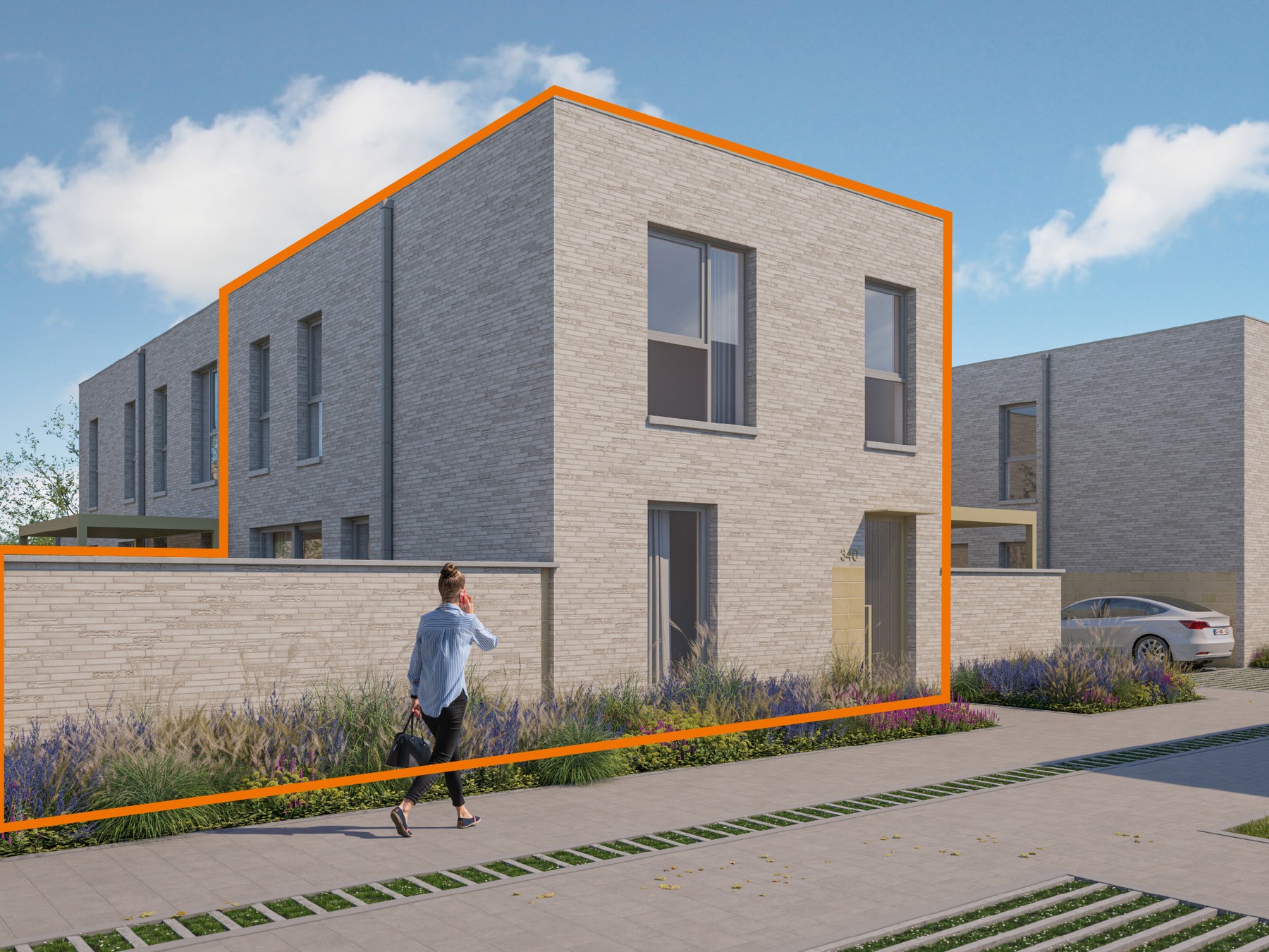 LOT 340 Moderne halfopen energiezuinige woning (204 m²) met 3 slaapkamers - foto 1