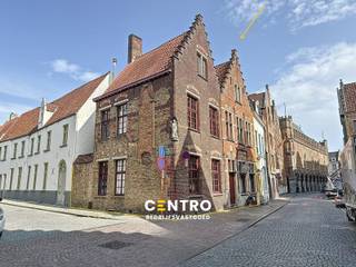 INDELING:Gelijkvloers (± 185m²): inkomhal (afzonderlijke toegang naar het appartement) met traphal - keuken (30m², links) - gelagzaal met bar (95m²)...