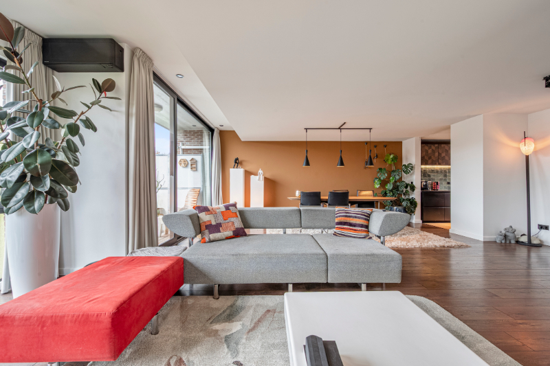 HEEL BIJZONDER  RUIM DUPLEXAPPARTEMENT,ZEER RUSTIGE LIGGING VLAKBIJ GROEN - foto 5