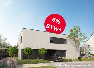 Geniet van het btw tarief van 6%*. Deze moderne nieuw te bouwen woning maakt deel uit van een nieuwe verkaveling van 26 woningen langs de Lendeleedsestraat in Izegem (Burgemeester Gerda Myllestraat). De verkaveling is een plezier voor zowel jong als oud. Enerzijds is de verkaveling vrij landelijke gelegen en wordt er binnen de verkaveling een groene zone voorzien, anderzijds is de verkaveling gelegen op fietsafstand van het centrum van Izegem. Deze straat is bijzonder rustig en doodlopend. De woning heeft bovendien een prachtig uitzicht op de naastgelegen landbouwgrond.<br /><br />Deze halfopen woning met perfect zuidelijke oriëntatie heeft een ruime leefruimte met aansluitend een open keuken. De uitgeruste maatkeuken, inbouwtoestellen en composiet werkblad zijn inbegrepen in de verkoopprijs. Aan de keuken vinden we een ruime berging die eveneens toegankelijk is van buiten af. De benedenverdieping heeft een plafondhoogte van 2m60, de bovenverdieping is 2m55 hoog.<br />De eerste verdieping die bereikbaar is via de eiken trap wordt voorzien van 3 slaapkamers waarbij de grootste slaapkamer aansluit op de dressing die vervolgens uitgeeft op de badkamer. Op de bovenverdieping wordt een afzonderlijk toilet voorzien. De badkamer is eveneens volledig afgewerkt met een ruime douche, dubbel lavabomeubel en bad. <br />Standaard wordt deze woning voorzien van vloerverwarming op de beneden en bovenverdieping, aangestuurd door middel van een warmtepomp (water/lucht). Inbegrepen in de prijs: zonnepanelen, volledig uitgeruste keuken met natuurstenen werkblad, badkamer (met bad, douche en dubbel lavabomeubel), oprit en terras, eiken trap, aluminium ramen en deuren / Vaste prijs - geen indexatie! <br />Interieurfoto's zijn als voorbeeld van een gelijk(w)aardige woning. <br />De afwerking gebeurt op maat van de klant.<br />Grondoppervlakte: 253 m² - E-peil: E-19<br />Koop nu en geniet van het BTW-voordeel van 6% . Deze BTW-verlaging is geldig onder bepaalde voorwaarden. Vermelde prijs is excl. btw en registratiebelastingen.<br />Benieuwd naar verdere info, bekijk het indelingsplan op bouwbossu.be en contacteer Floris voor bezoek aan de kijkwoning 0496/101.201<br />