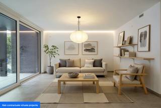 Layout: - spacious living space with access to a sunny terrace- fully equipped open kitchen with every comfort- 2 comfortable bedrooms- modern bathroom with walk-in shower and washing machine and dryer facilities- sufficient storage spaceExtra:- parking space (optional): €60.00/month- basement storage- immediately available- average commission costs: €120.00/month (common costs, water softener maintenance, ventilation maintenance).Interested? Request a visit at www.dewaele.com!