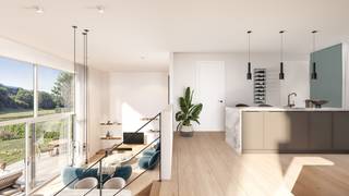 In Kleinenbergstraat, een doodlopende en kindvriendelijke straat, ontwikkelt Durabrik een kleinschalig woonproject. Met de nabijheid van de hoofdstad én van de groene rand rond Brussel is het hier heerlijk wonen. De goede verbinding met Woluwedal en de E40 zijn ideaal voor je woon-werkverkeer, maar ook de dagelijkse voorzieningen zoals bakker, slager, kinderopvang en school zijn een gemak.<br /><br />- Halfopen bebouwing met zicht op groen<br />- Grote raampartijen achteraan met veel lichtinval<br />- Split-level woning<br />- 3 slaapkamers<br />- 2 parkeerplaatsen<br /><br />Jouw woning is future proof dankzij het doorgedreven isolatiepakket, warmtepomp met vloerverwarming, ventilatiesysteem D en zonnepanelen. De energiezuinigheid resulteert dan ook in een e-peil lager dan 0. <br /><br />Voor de afwerking kan je rekenen op de begeleiding én expertise van ons interieurteam.<br /><br />Wens je meer informatie, contacteer ons dan via info@durabrik.be of via het nummer 09 280 60 60.<br />Afspraken kunnen doorgaan bij je thuis of in onze kijkwoning in Dilbeek.<br /><br />* beelden zijn indicatief