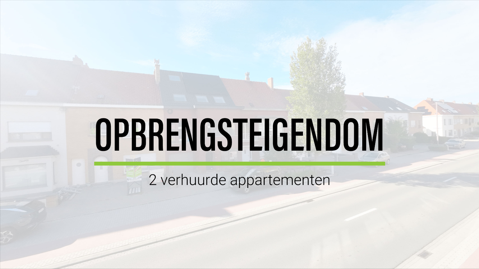 Opbrengsteigendom: 2 verhuurde woonentiteiten te Nieuwpoort - foto 1