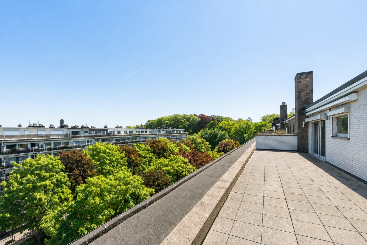 Ruim dakappartement met panoramisch uitzicht - foto 1