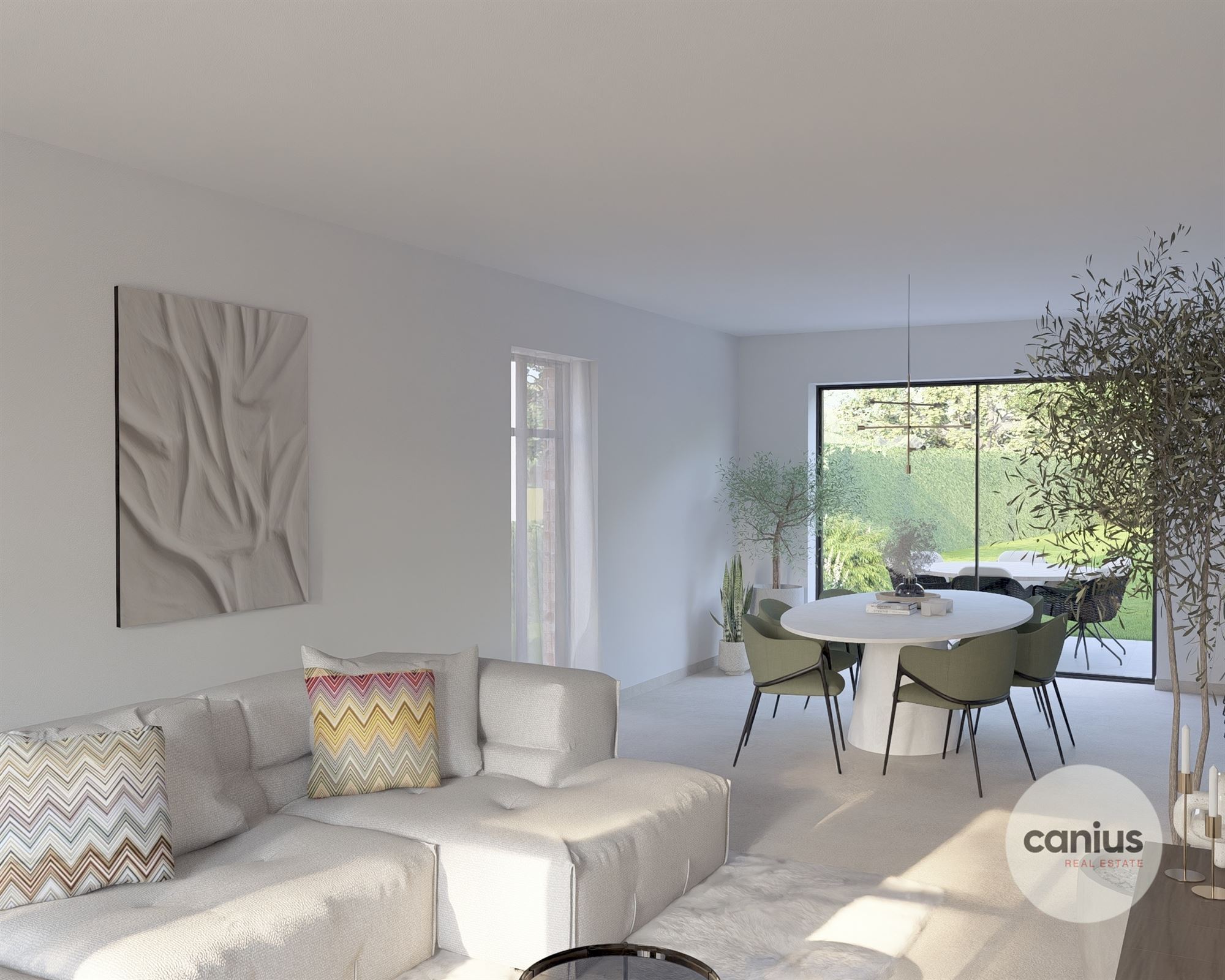 LANDELIJKE NIEUWBOUWWONING MET 4 SLPKS - foto 4