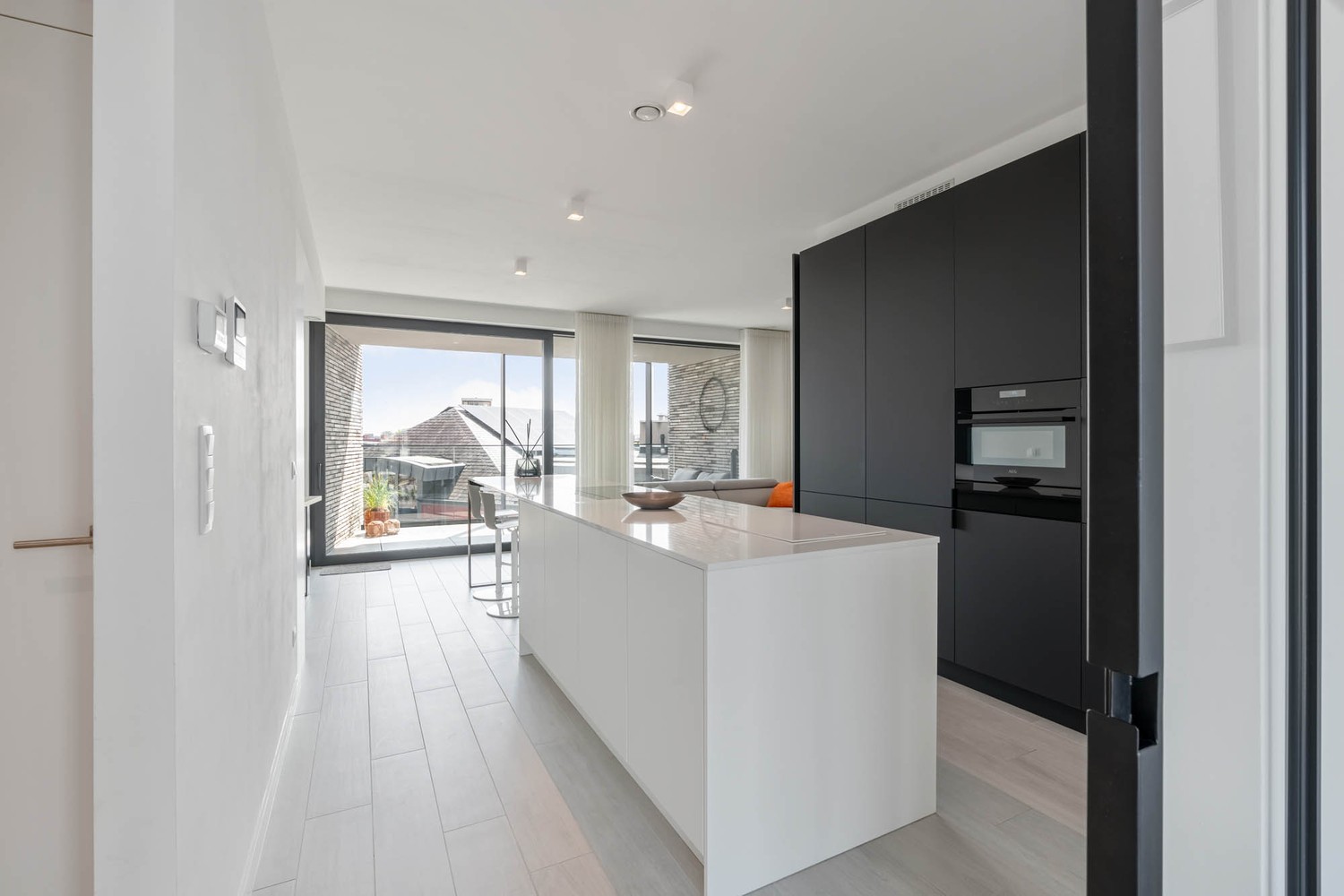 Bemeubeld appartement met prachtig zicht op het Dusartplein. - foto 5
