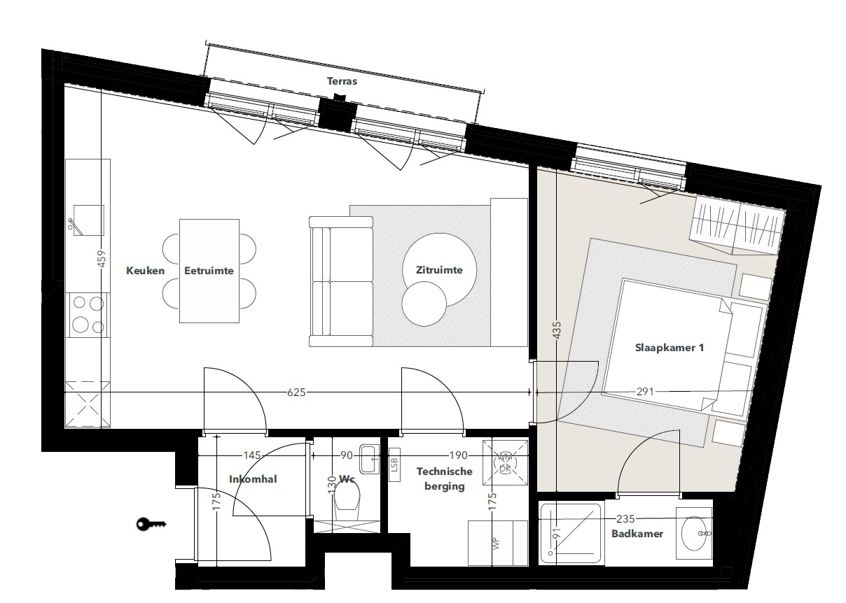 Appartement à vendre à Waregem avec 2 chambres - photo 5