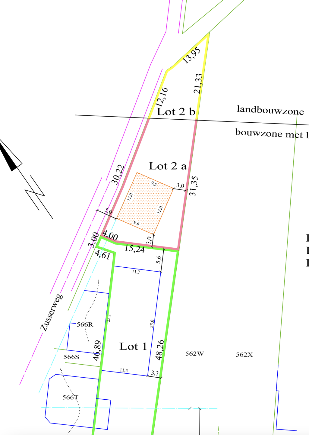 Vrijstaande bouwgrond met landelijk verzicht - foto 3