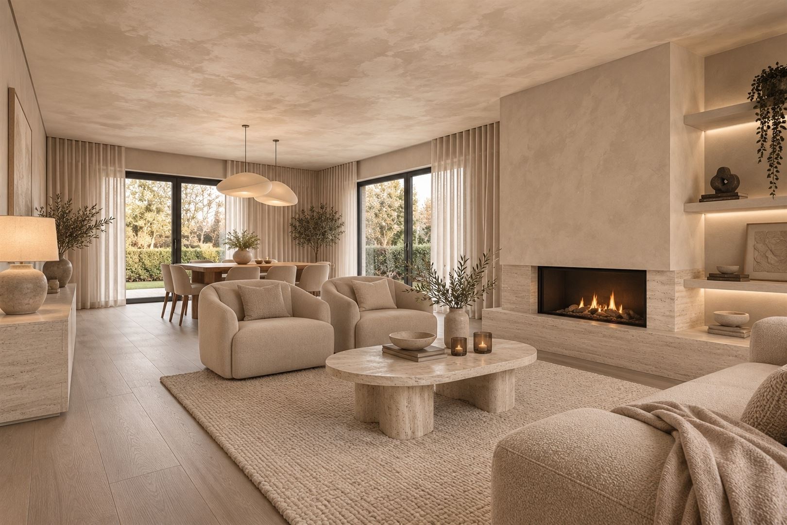 RUIME OPEN BEBOUWING OP EEN PERCEEL VAN 2.810 M² VEEL POTENTIEEL EN PRACHTIGE TUIN - foto 5