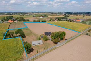 Dromen van landelijk wonen op ruim 2,6 hectare? Deze karaktervolle hoeve geniet van een uitzonderlijk rustige ligging, omgeven door uitgestrekte velden en open vergezichten. Het geheel omvat 26.612 m² akkerland en weide, ideaal voor wie houdt van het buitenleven of op zoek is naar ruimte voor paarden of andere dieren.<br /><br />De woning biedt 223 m² bewoonbare oppervlakte en beschikt over een gunstig EPC-label C. Op het gelijkvloers bevinden zich de inkomhal, lichtrijke leefruimte, geïnstalleerde keuken, twee volwaardige slaapkamers, badkamer, wasplaats, keukenberging en gastentoilet.<br />Op de eerste verdieping bevindt zich een derde volwaardige slaapkamer, aangevuld met een indrukwekkende ruimte van 61,5 m² die tal van mogelijkheden biedt voor extra slaapkamers, een hobbyruimte of bureau.<br />Daarnaast beschikt het eigendom over een ruime garage, schuur en twee bijgebouwen, ideaal als extra opslag- of werkruimte.<br /><br />Een unieke kans voor wie droomt van landelijk wonen, open vergezichten en de rust van het buitenleven.<br /><br />Interesse? Contacteer Ward via 0470 20 66 88 voor meer informatie of een bezoek.