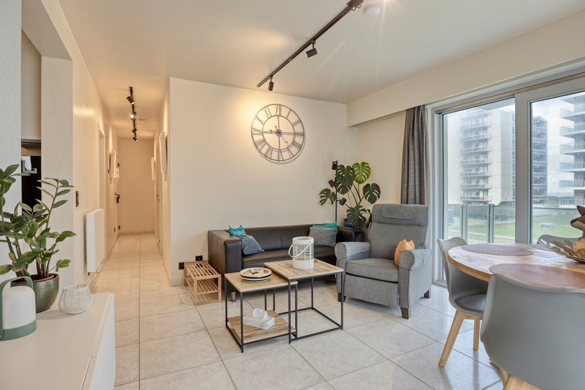 Appartement d'angle de 2 chambres avec vue sur la mer à La Panne - photo 2