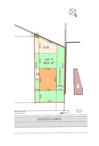 Een perceel bouwgrond voor open bebouwing en gelegen op 8a 34ca met een straatbreedte van 19,51m. Het perceel is gelegen in woongebied met...
