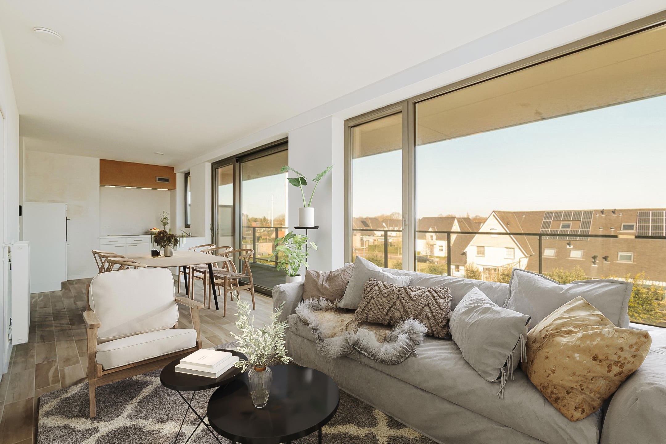 Assistentiewoning met 1 slpk en terras + lift aanwezig - foto 5