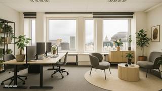 <p><span>Indeling</span>:<br /><br />Bent u op zoek naar een instapklaar en volledig gerenoveerd kantoor in het hart van Antwerpen? Dan is dit unieke pand wellicht precies wat u zoekt. Gelegen op een absolute toplocatie, met uitzicht op het monumentale operagebouw, de groene Rooseveltplaats en het Atheneum, combineert dit kantoor een uitstekende commerciële ligging met hedendaags comfort. <br /><br />Het kantoor bevindt zich op de achtste en tevens hoogste verdieping van het gebouw, bereikbaar met de lift. Bij het betreden van het pand komt u binnen via een inkomhal die leidt naar een ruime, lichtrijke kantoorruimte. Dankzij de indrukwekkende 11 meter brede voorgevel met grote raampartijen, baadt het hele kantoor in natuurlijk licht. De totale bruikbare vloeroppervlakte bedraagt maar liefst 169 m².<br /><br />De indeling van het kantoor is bijzonder praktisch: de grote open ruimte werd opgedeeld in vijf afzonderlijke kantoorruimtes, ideaal voor wie privacy en focus wil combineren met open samenwerking. Daarnaast is er een aparte bergruimte, en een volledig gerenoveerde, moderne keuken die uitgerust is met alle nodige toestellen zoals een koelkast met diepvriesvak, microgolfoven, vaatwasmachine en spoelbak.<br /><br />Verder beschikt het kantoor over twee afzonderlijke toiletten en twee lavabomeubels, wat het gebruiksgemak voor personeel en bezoekers aanzienlijk verhoogt. Een individuele kelderberging behoort eveneens tot het pand en biedt extra opslagmogelijkheden.<br /><br />Met een zeer gunstig EPC en een instapklare staat, is dit kantoor uiterst geschikt voor wie houdt van licht, ruimte en een professionele uitstraling – allemaal midden in de bruisende stad. De ruimte leent zich perfect voor gebruik als kantoor, showroom, praktijk of zelfs een combinatie van wonen en werken.<br /><br /><br /><span>Omgeving</span>:<br /><br />De ligging van dit kantoor is zonder twijfel één van zijn grootste troeven. Gevestigd in het hart van Antwerpen, bevindt het pand zich op een absolute toplocatie met zicht op enkele van de meest iconische plekken van de stad: het monumentale operagebouw, de groene Rooseveltplaats en het historische Atheneum. Deze centrale ligging brengt niet alleen een indrukwekkend uitzicht met zich mee, maar ook een ongeëvenaarde connectie met alles wat Antwerpen te bieden heeft.<br /><br />Op slechts enkele minuten wandelen ligt het Centraal Station, een knooppunt voor trein-, tram- en busverkeer, waardoor zowel medewerkers als klanten het kantoor moeiteloos kunnen bereiken. De nabijheid van grote invalswegen en het ruime aanbod aan openbaar vervoer garanderen een vlotte verbinding, zowel binnen als buiten de stad.<br /><br />De directe omgeving bruist van het leven en combineert cultuur, handel en ontspanning op unieke wijze. De populaire winkelstraat Meir, tal van gezellige cafés, hippe lunchspots, restaurants en kwaliteitsvolle supermarkten bevinden zich allemaal op wandelafstand. Ook andere voorzieningen zoals banken, postkantoren en fitnesscentra zijn binnen handbereik, wat van deze locatie niet enkel een professionele, maar ook een uiterst aangename werkplek maakt.<br /><br />Kortom, dit kantoor bevindt zich in een dynamisch stadsdeel waar het zakelijke perfect samengaat met het stedelijke leven. Een topligging waar bereikbaarheid, zichtbaarheid én leefbaarheid hand in hand gaan.</p>