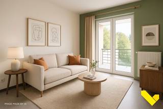 Ruime energiezuinige studio in hartje Geel! <br /><br />Deze studio is gelegen op de eerste verdieping en is bereikbaar met de trap. <br />Ideale locatie aangezien de markt, winkels, openbaar vervoer en scholen zich op wandelafstand bevinden! <br />Zeer gunstig EPC dus lage maandelijkse kosten! <br /><br />Indeling: <br />De leef- en slaapruimte is ruim en geniet van veel lichtinval door de grote raampartijen. De open keuken is geïnstalleerd met de nodige toestellen. Het terras bevindt zich aan de achterzijde en tevens ook de rustige kant. <br />Een badkamer bevindt zich in een aparte ruimte en beschikt over lavabo, douche en toilet. Een technische berging geeft de aansluitingen voor een wasmachine. <br /><br />Fietsen en vuilbakken kunnen geplaatst worden in een afgesloten gemeenschappelijke berging. <br /><br />Heb je interesse? Vraag uw bezoek aan via onze website https://www.immovl.be/te-huur/list en druk op de knop 'IK WENS EEN BEZOEK'.