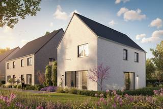 Hectaar realiseert een exclusief woonproject in Belsele, waar lot 09 deel uitmaakt van een rustig en groen woonerf. Deze energiezuinige open bebouwingen combineert comfort, duurzaamheid en een moderne architectuur. Bovendien hebben kopers de mogelijkheid om de afwerking volledig zelf te bepalen in samenspraak met onze partnerleveranciers, zodat de woning volledig afgestemd is op uw persoonlijke stijl en wensen. <br /><br /><strong>Indeling van de woning</strong><br />Gelijkvloers: inkomhal met gastentoilet, ruime berging, lichtrijke leefruimte met open keuken<br />Verdieping: nachthal met afzonderlijk toilet, drie volwaardige slaapkamers (17,10m² - 11,40m² - 11,40m²), ruime badkamer met ligbad, inloopdouche en dubbele lavabo<br />Zolder: Bereikbaar via zolderluik<br /><br /><strong>Duurzaam en comfortabel wonen</strong><br />- Energiezuinige bouw <br />- Vloerverwarming op het gelijkvloers<br />- Zonnepanelen inbegrepen<br />- Regenwaterput van 10.000L – aangesloten op toiletten, wasmachine en buitenkraan<br />- Centrale ligging – vlotte verbinding met voorzieningen en openbaar vervoer<br />- Groene omgeving – rust en ruimte verzekerd<br />- Inclusief private parkeerplaats – centraal gelegen op het woondomein<br /><br />Bent u op zoek naar een ruime en energiezuinige nieuwbouwwoning in een groene, rustige omgeving?<br />Ontdek de plannen op www.hectaar.be of neem contact met ons op voor meer informatie en een afspraak.