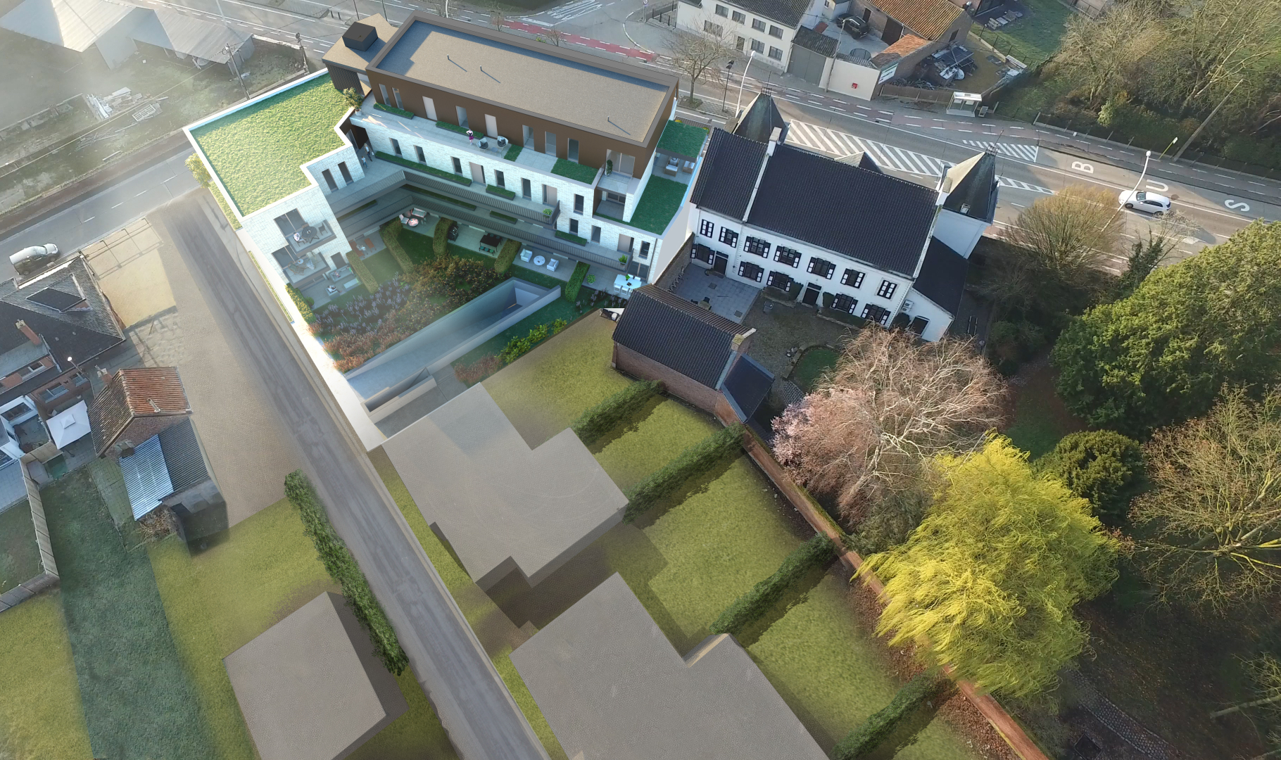 Nieuwbouwapp. met 2 slpks en mooi terras - foto 4