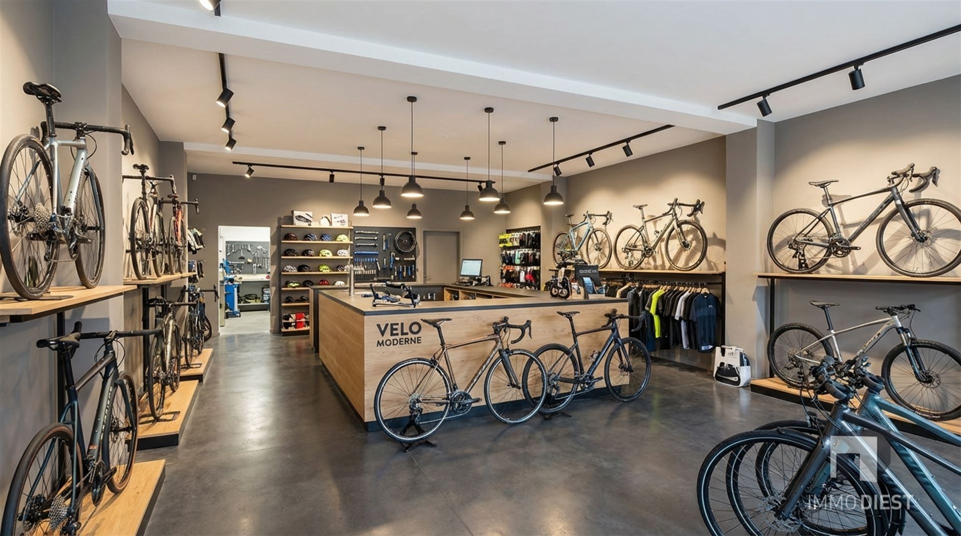 Handelspand 180m2 gelijkvloers op 3,47are met achterliggende tuin - foto 5