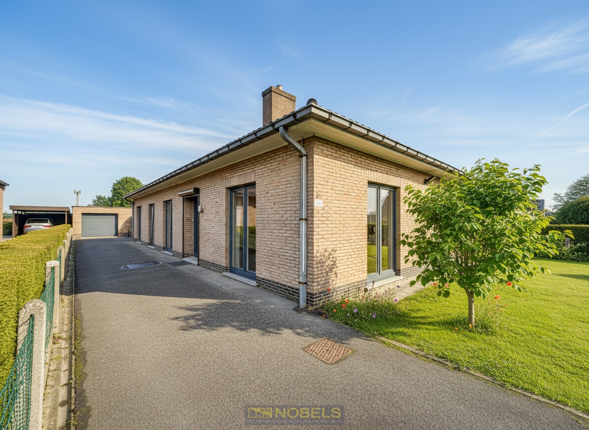 Te koop, ruime gerenoveerde bungalow met open zicht op velden! - foto 1