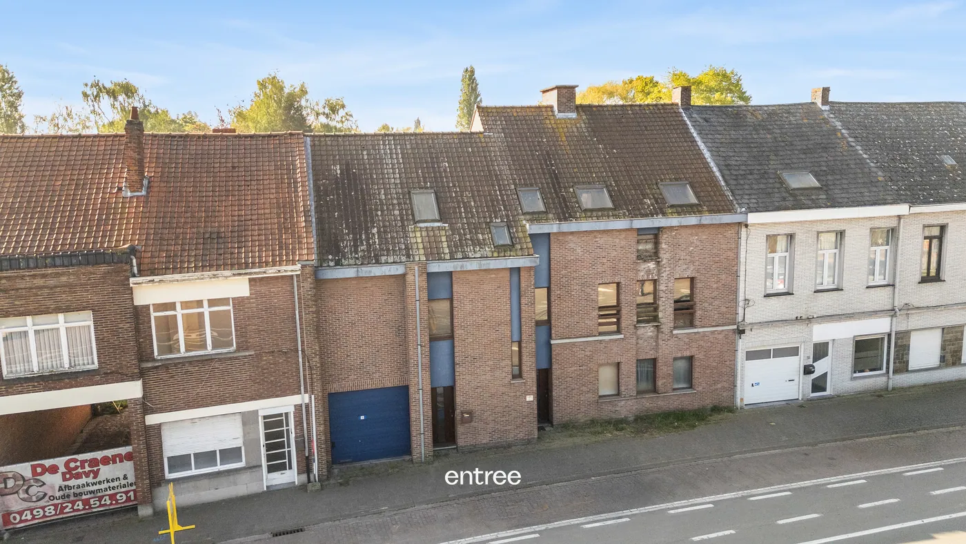 Te renoveren appartementsgebouw met 3 entiteiten in het centrum van Zaffelare - foto 3