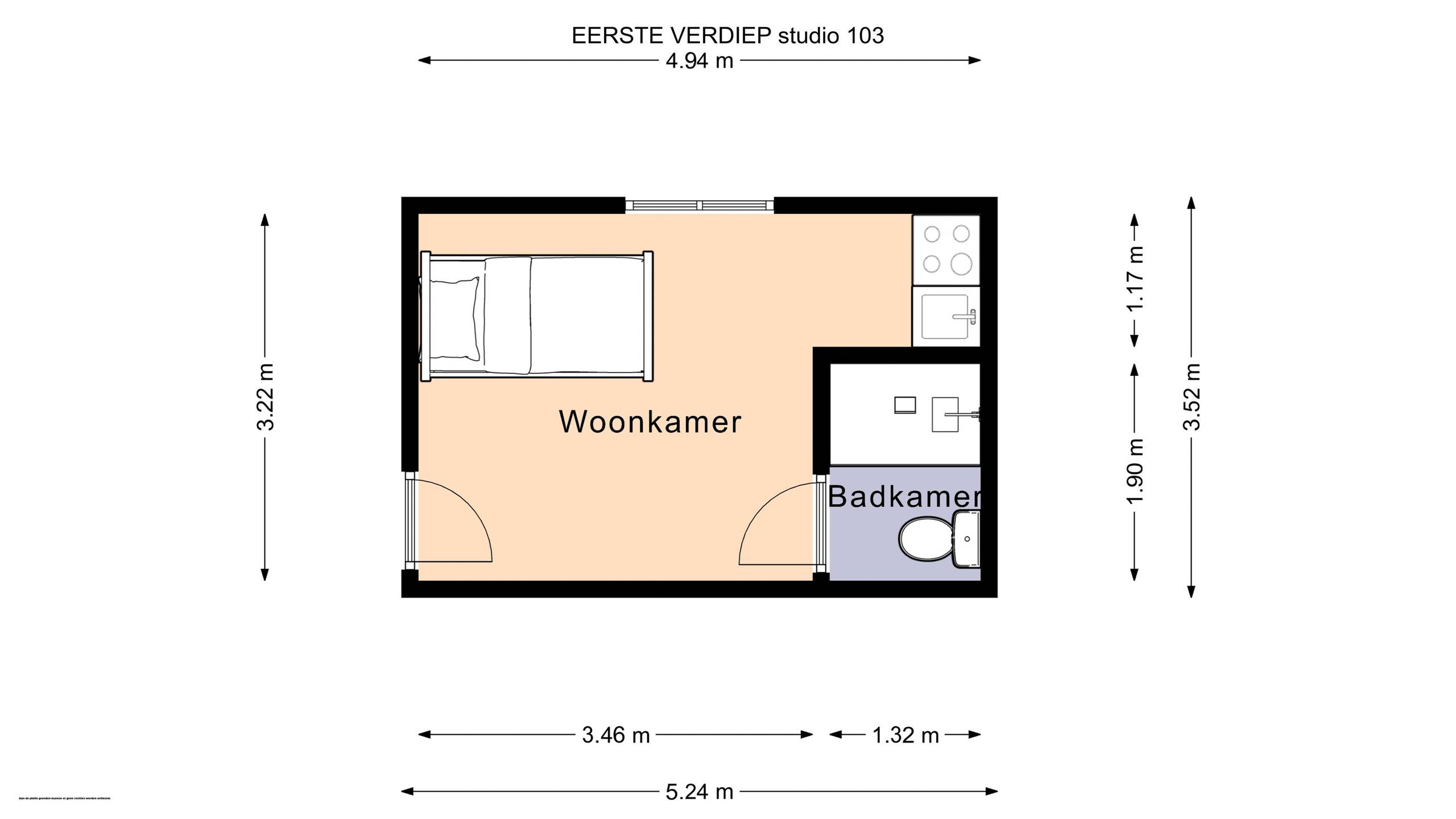 OPBRENGSTEN-EIGENDOM MET 4 STUDIO'S TE KOOP IN ZELZATE - foto 5