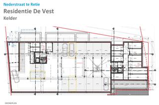 3 ondergrondse staanplaatsen in Residentie De Vest, gelegen in centrum van Retie.Inrit via Vestpad, doodlopende straat naast...